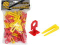 Systeem, Clips + Wiggen Voor Het Nivelleren Van Tegels 3MM, 50 + 50 St.