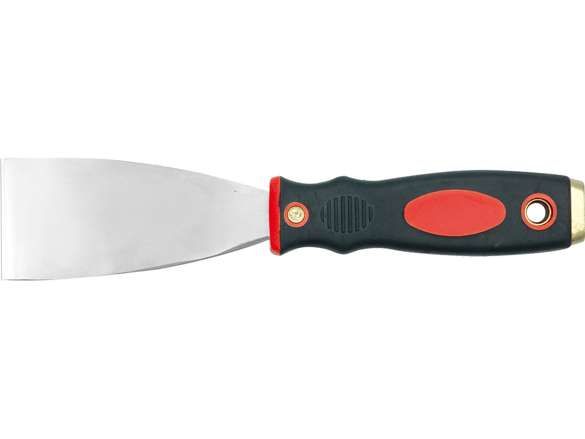 Roestvrije Spatel 30MM, Tweekleurig Handvat