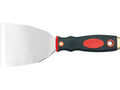 Roestvrije Spatel 80MM, Tweekleurige Handvat