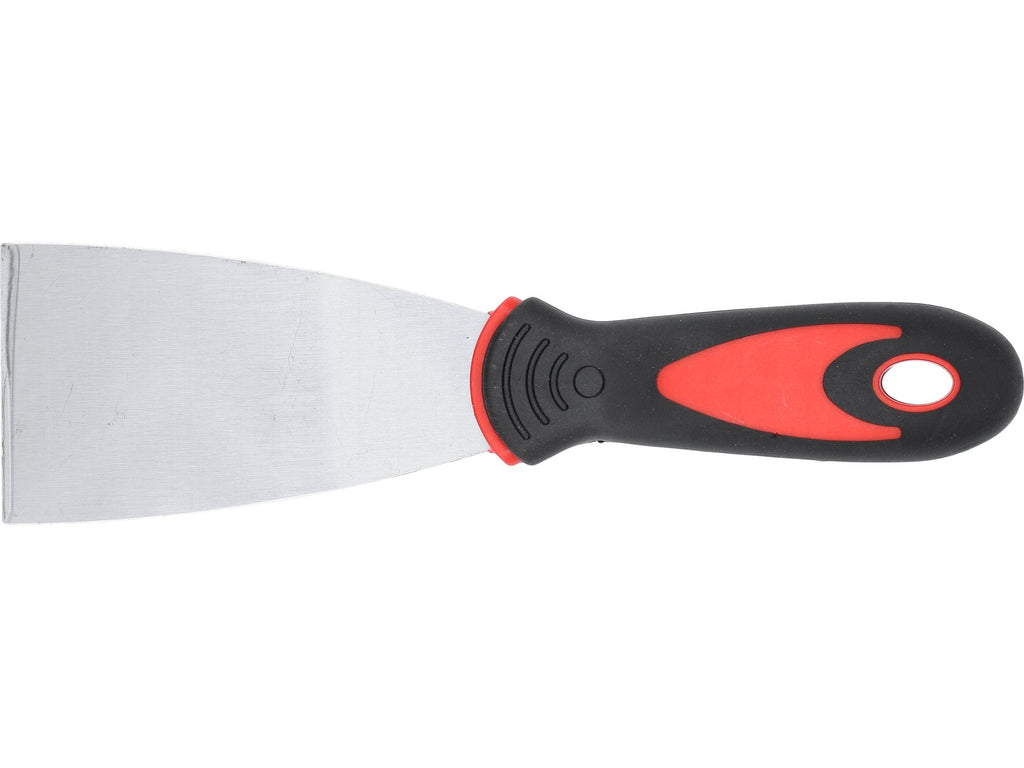 Roestvrije Spatel 60MM, Tweekleurig Handvat