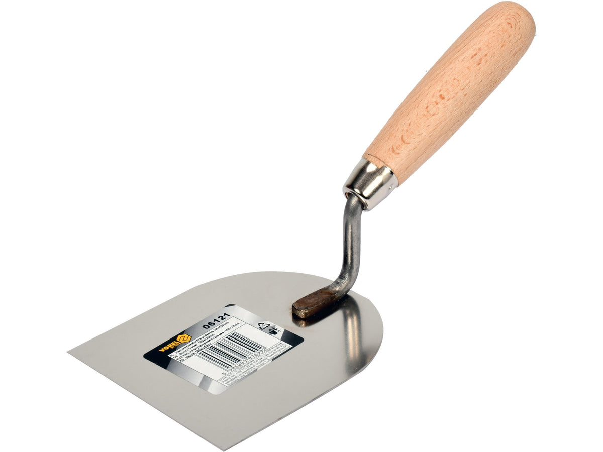 Troffel, Roestvrij Roestvrij Hoefijzer Gevast Putty 100X120MM