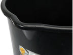 Bouwemmer, Zwart Met Tuit, 16 L