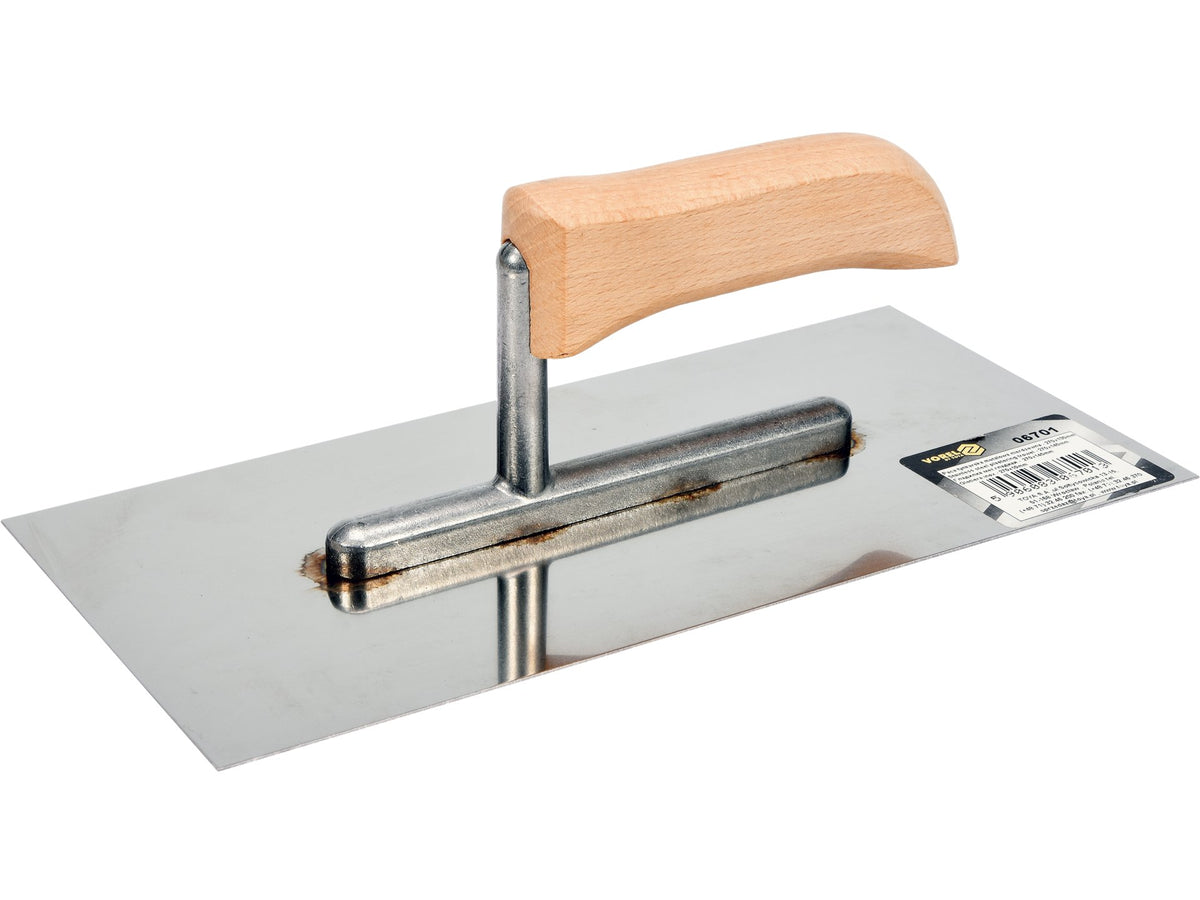 ROESTVRIJ ROESTVRIJ pleisterspaan 270 X 130MM ALUMINIUM BASIS