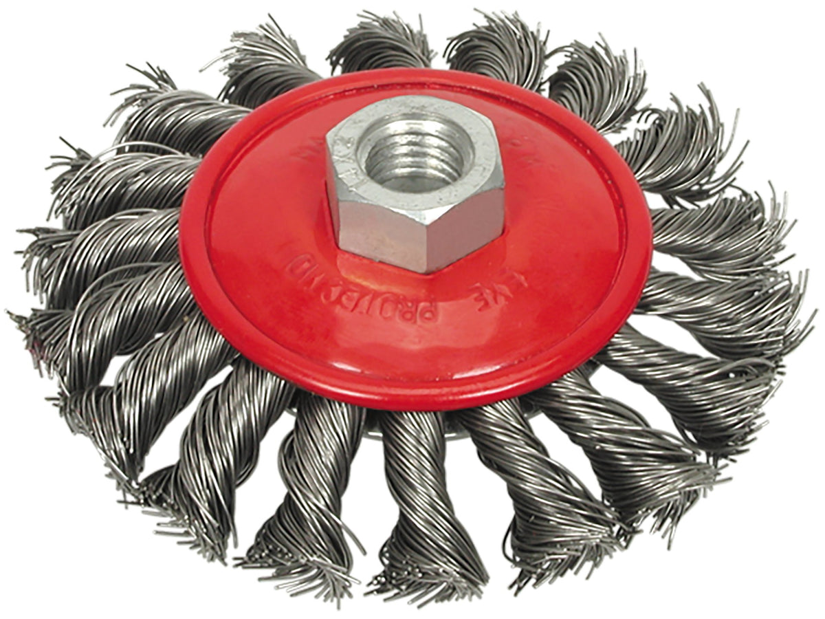 Schijfborstel 100 Mm, Gespannen Draad