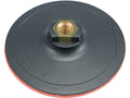 RUBBERSCHIJF MET Klittenband VOOR HAAKSE SLIJPER 125 MM