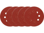 Schuurschijven 125MM, P80, Met 8 Gaten, 5 St.