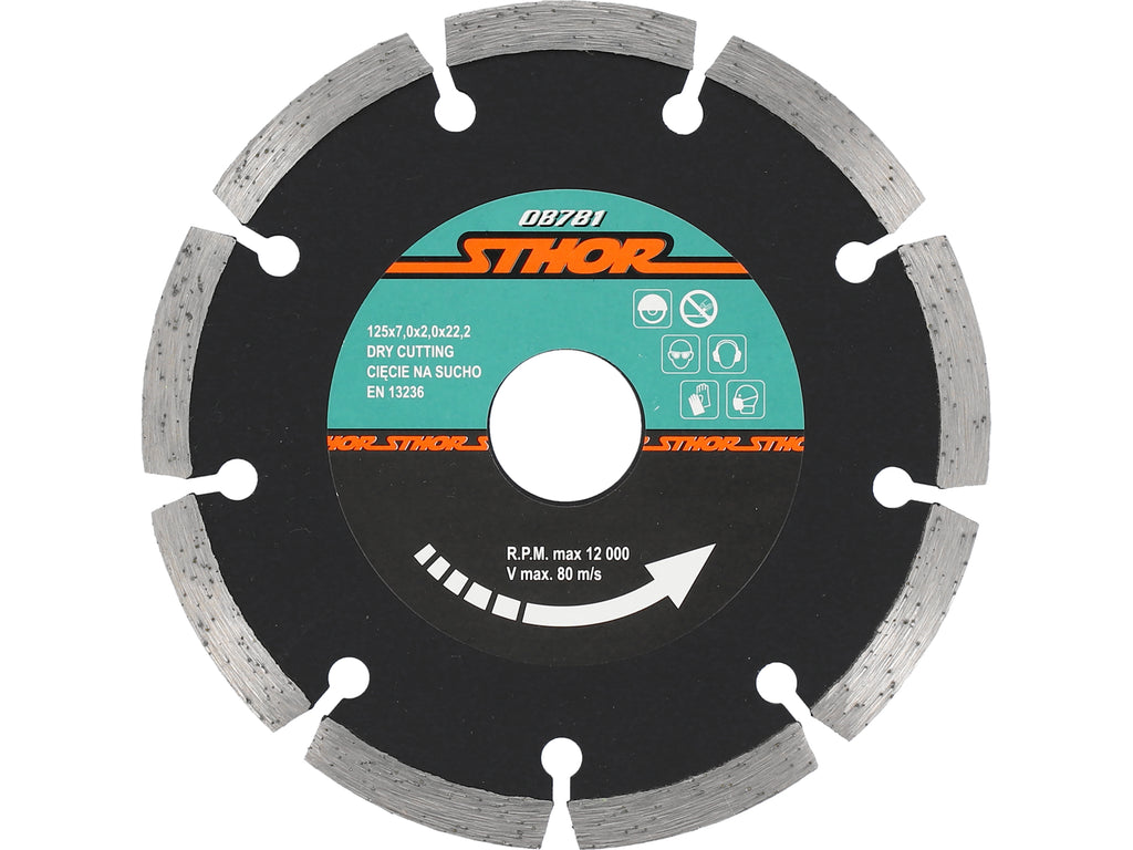 Diamantschijf ''Segment'' - Hs 125MM