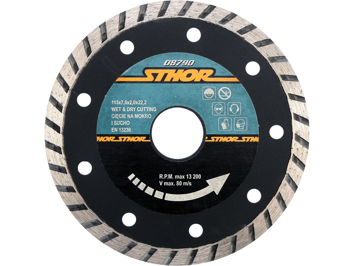 Diamantschijf ''Turbo'' - 115MM
