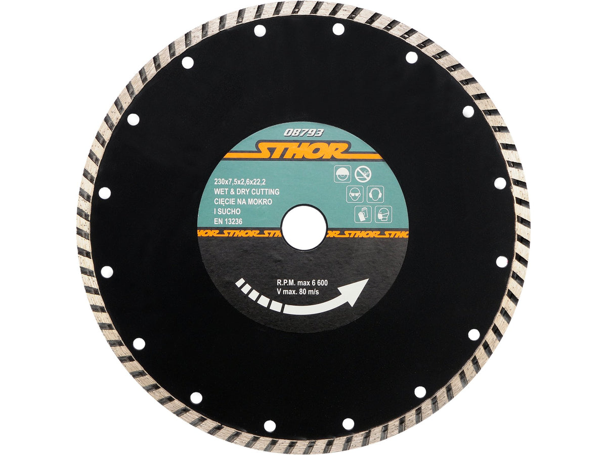 Diamantschijf ''Turbo'' - 230MM