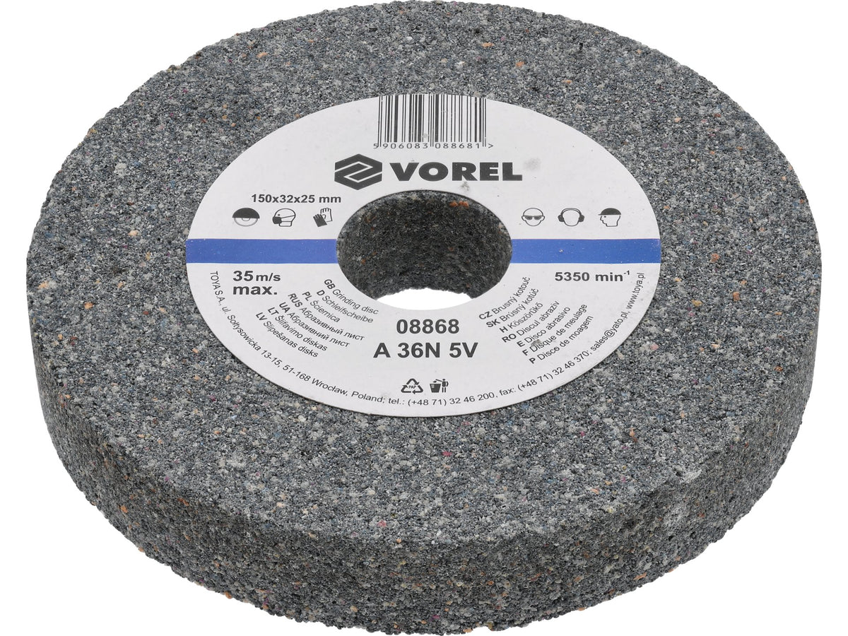 Schijf Voor Tafel Slijper 150X12,7X17 MM - Fijn