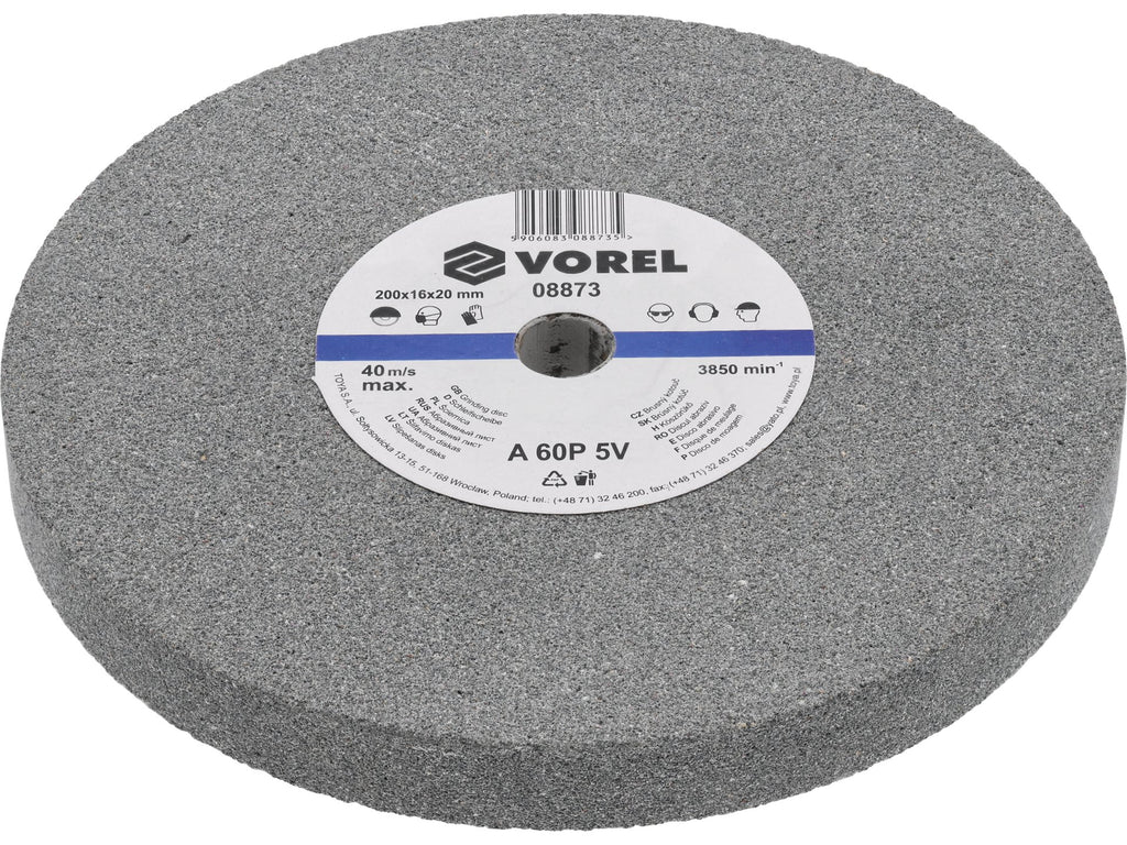 Schijf Voor Tafelslijper 200X16X20 MM - Fijn