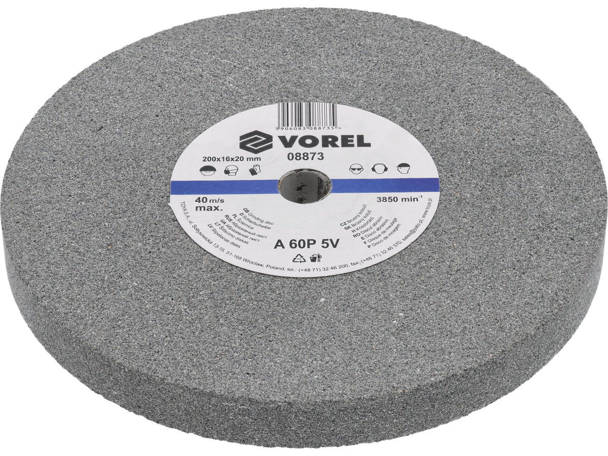 Schijf Voor Tafelslijper 200X16X20 MM - Fijn