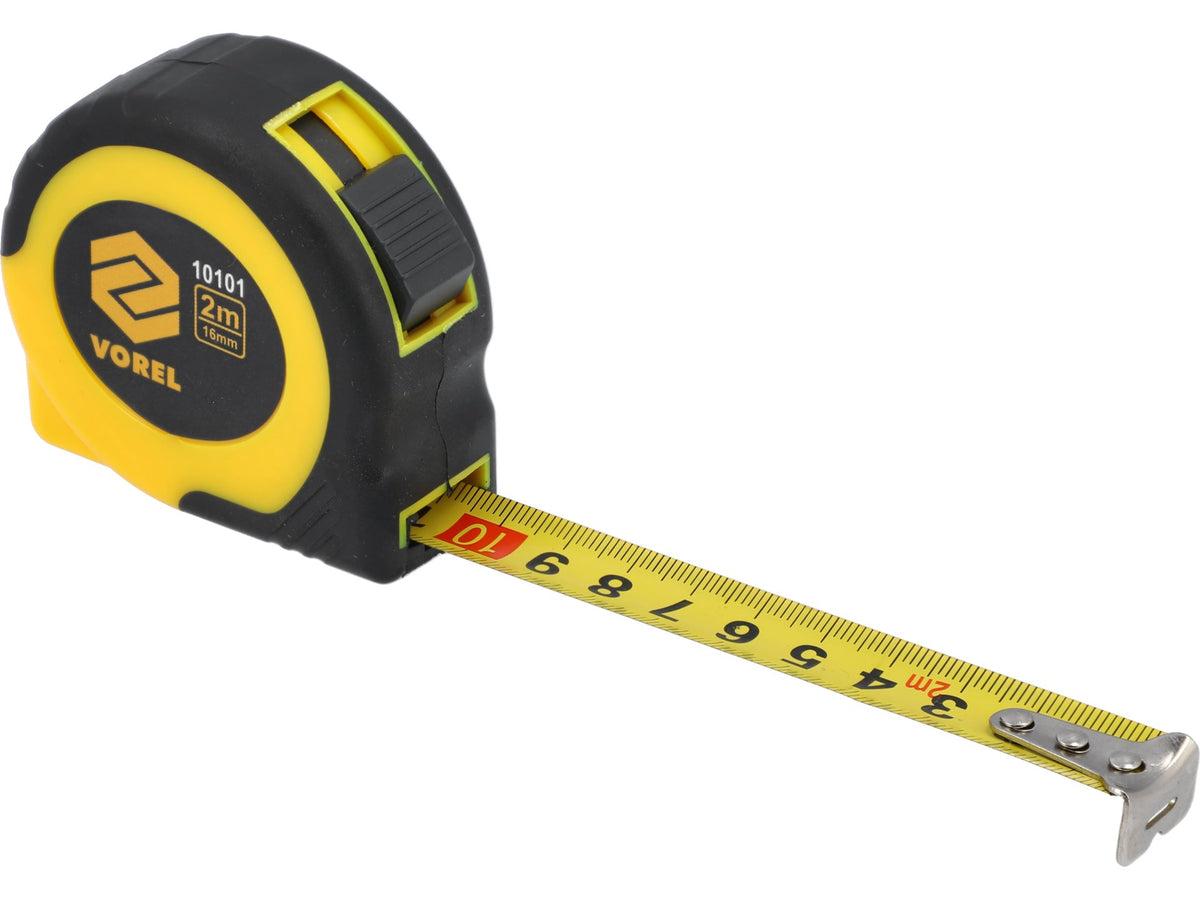Gele En Zwarte Rolmaat 2 M X 16 MM