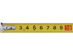 Gele En Zwarte Rolmaat 3 M X 16 MM
