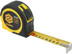 Geel-Zwart Gerolde Maatregel 7,5 M X 25 MM