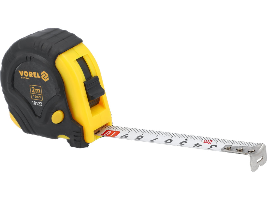 Gele En Zwarte Rolmaat 2 M X 16 MM