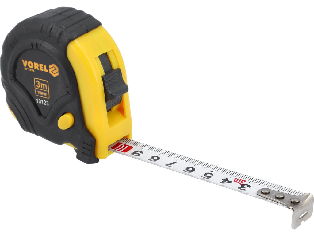 Gele En Zwarte Rolmaat 3 M X 16 MM