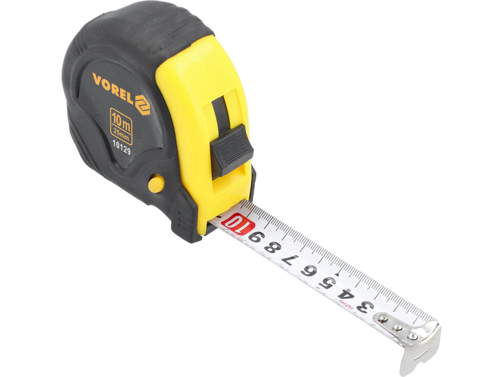 Gele En Zwarte Rolmaat 10 M X 25 MM