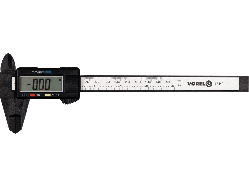 Elektronische Remklauw 150MM Koolstof