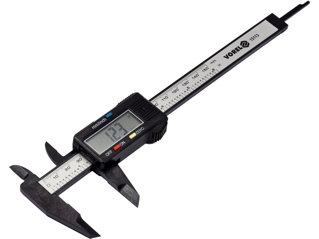 Elektronische Remklauw 150MM Koolstof
