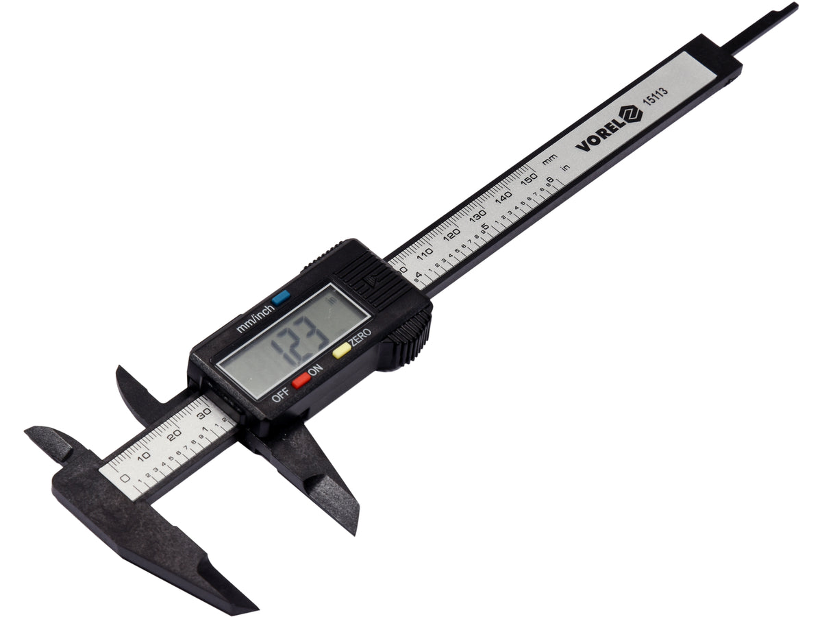 Elektronische Remklauw 150MM Koolstof