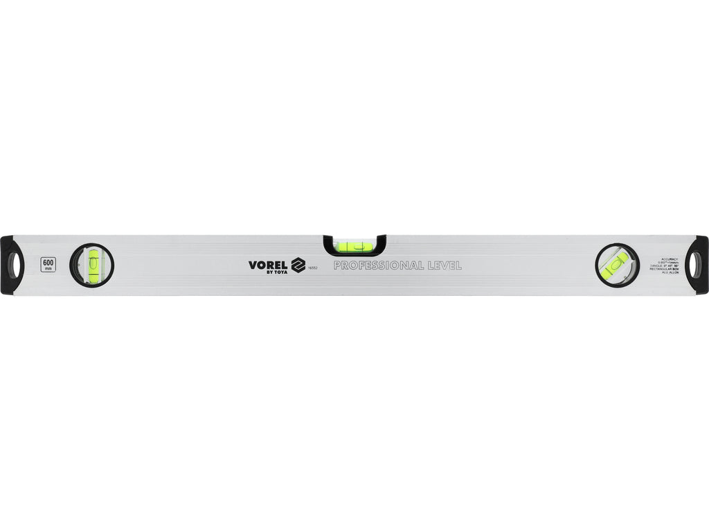 Vorel Aluminium Niveau 3-LIBEL 600 MM