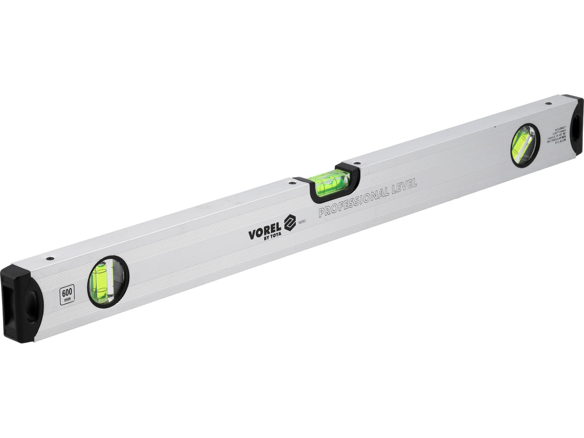 Vorel Aluminium Niveau 3-LIBEL 600 MM