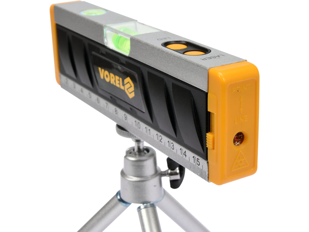 Mini Laserniveau L-170 MM Met Verlichte Libelles En Standaard