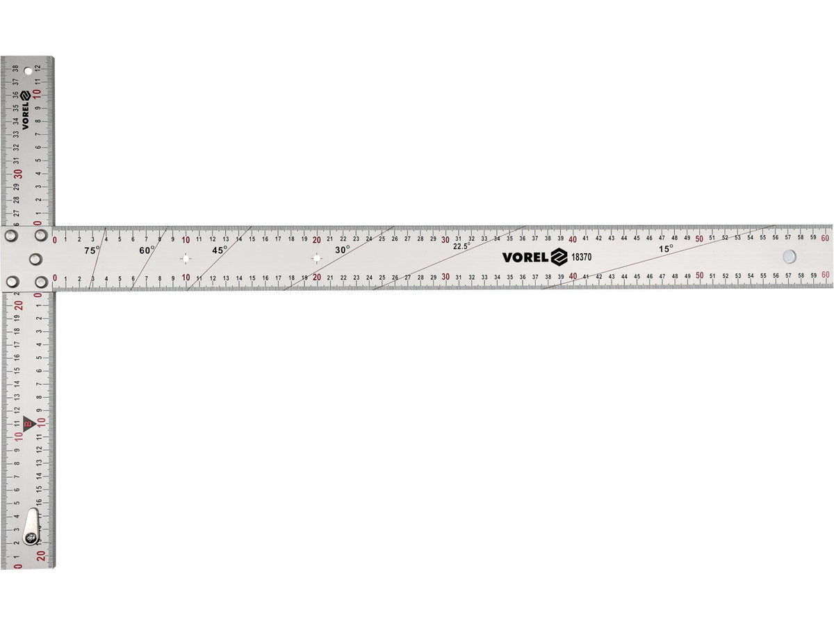 Aluminium Hoekstaaf L 600 MM