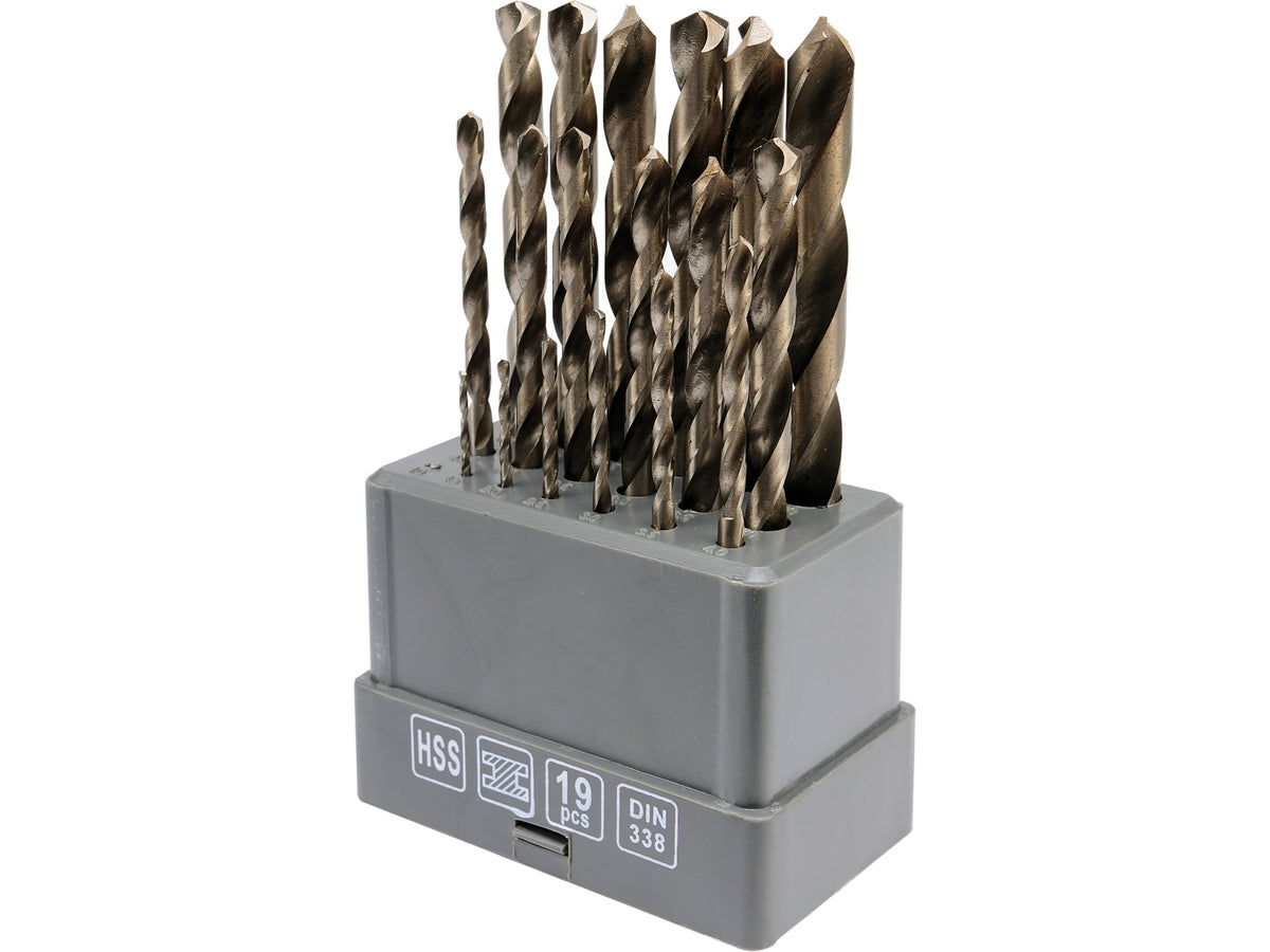 HSS Metaalboor Boren 1-10 MM / 19 St.