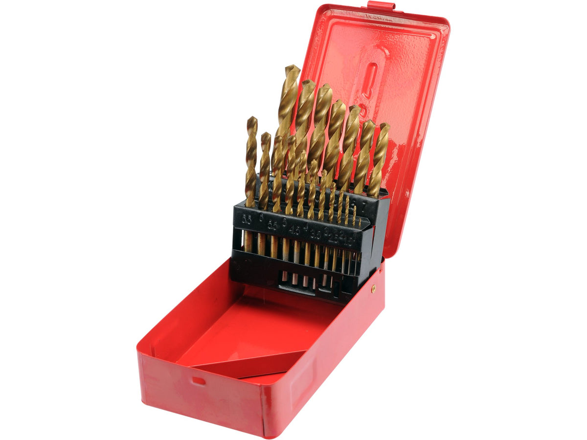 Metaalboor Boren, Titanium 1-10 MM /19 St.