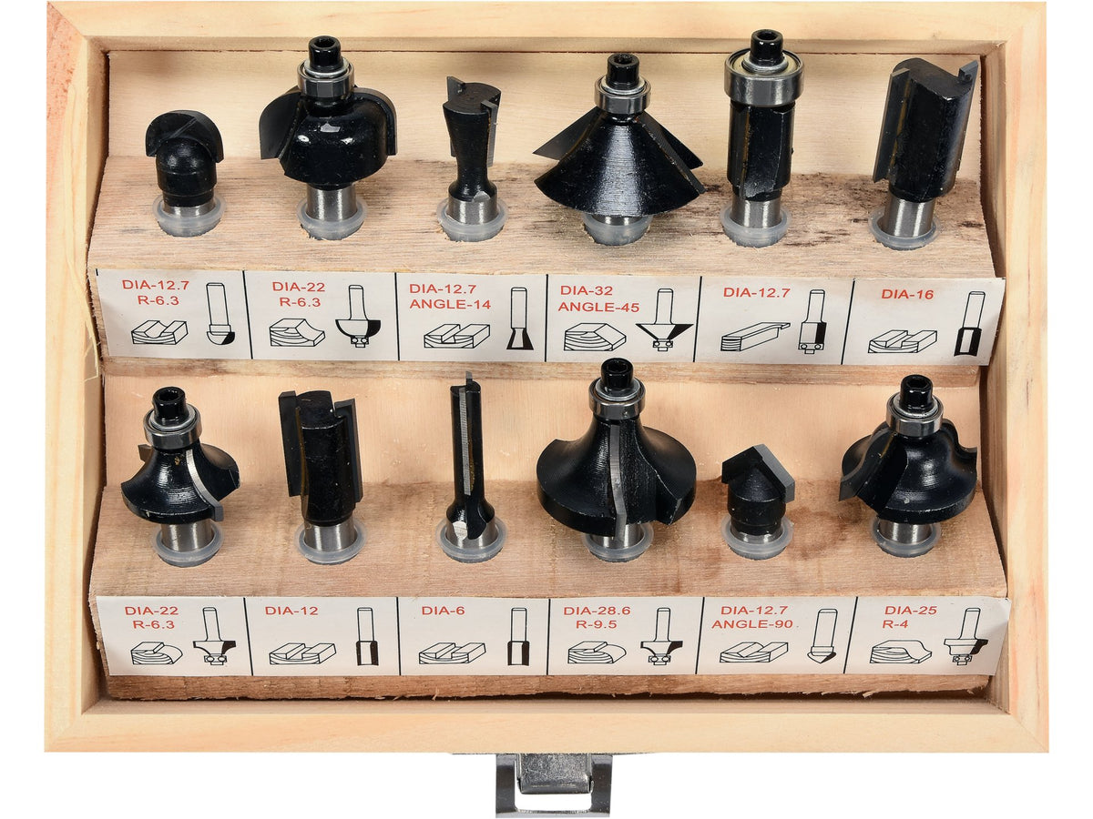 Set Houtsnijders 12 Stuks.