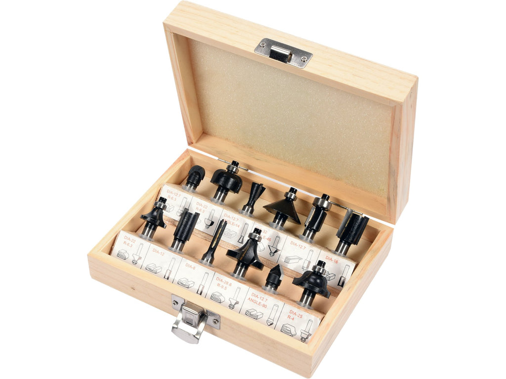 Set Houtsnijders 12 Stuks.