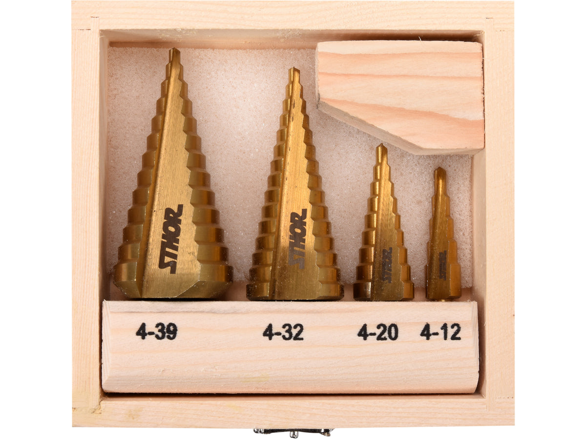 Set Stapboren 4 Stuks.