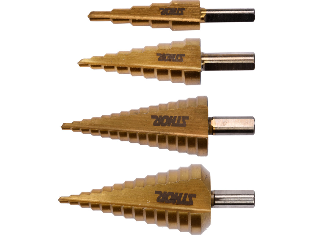 Set Stapboren 4 Stuks.