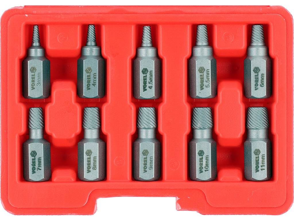 10-delige extractorset