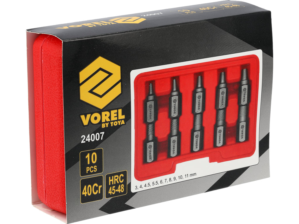 10-delige extractorset