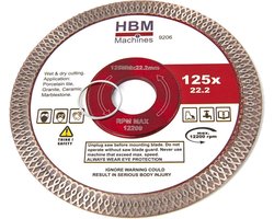 125 mm Professionele Diamant Doorslijpschijf (2 Stuks)