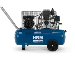 Snaaraangedreven compressor 50 liter