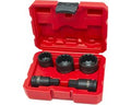 5 Delige 12 Punts Kracht Aandrijfas Doppenset, Montageset Met 1/2 inch Opname voor VAG