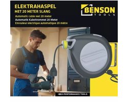 Benson Luchtslanghaspel 25 meter