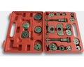 21-delige remzuiger-duwset - 330 x 260 x 55 mm - Brede compatibiliteit - Remklauw-duwgereedschap voor auto's en garages