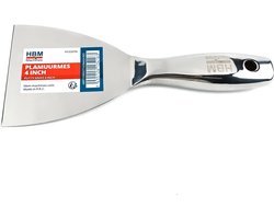 Plamuurmes RVS 4 inch