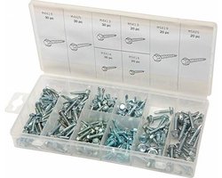 200 Delig Zelftappende Schroeven Assortiment