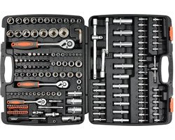 Sthor Ratel dopsleutel set 173-delig metaal 58688