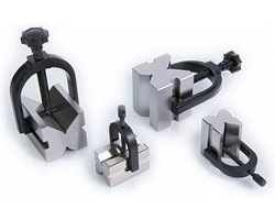 V-Blokkenset met klem 50 x 40 x 40 mm - 2 STUKS