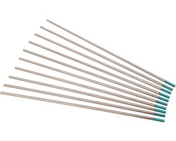 1,6 x 175 mm Wolfram Elektrode Groen verpakt per 10 Stuks