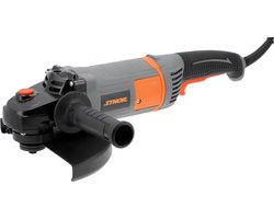 Professionele Haakse Slijper – 2000W – Ø 230 mm Slijpschijf – Met Soft Start & Draaibare Handgreep – Krachtige Haakse Slijpmachine voor Beton en Graniet