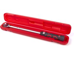 AOK 1/2" Professionele Momentsleutel 40-200 Nm. 60-120 Tands Met Doordruk Vierkant