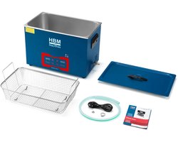Ultrasoon reinigers, blauw 34L